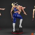 9.jpg Chun Li and Cammy White - Street Fighter - Collectible Rare Model
