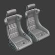 e1.jpg 3D file SPORT SEAT FOR DIECAST AND MODELKITS・3D printing template to download, BlackBox