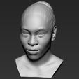14.jpg Serena Williams bust 3D printing ready stl obj formats