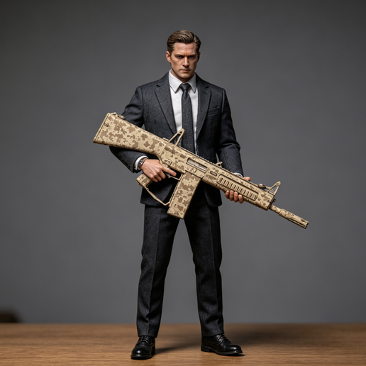 mzz-323- US AA-12 Shotgun - Model
