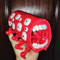IMG_20210919_091250_1-02.jpeg STL file Train Eater, Trevor Henderson, SCP・3D printing idea to download