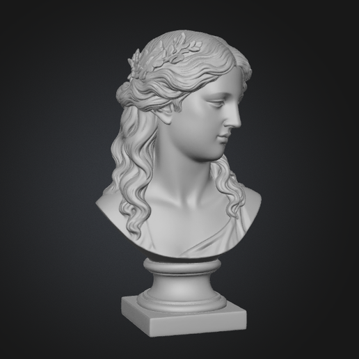 Aphrodite Bust - Classical Greek Sculpture | STL for 3D Printing