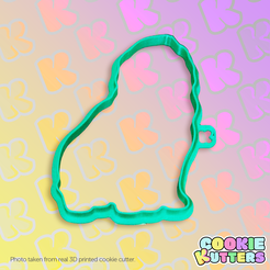 19_cutter.png STL file HAPPY GOLDEN RETRIEVER COOKIE CUTTER MOLD・3D print design to download