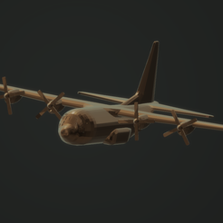 titolo.png Archivo STL Hércules Lockheed C-130H・Objeto para impresora 3D para descargar