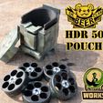 HDR50_preview_a.jpg STL-Datei Umarex T4E HDR 50 mag Pouch - molle kostenlos・Modell für 3D-Druck zum herunterladen