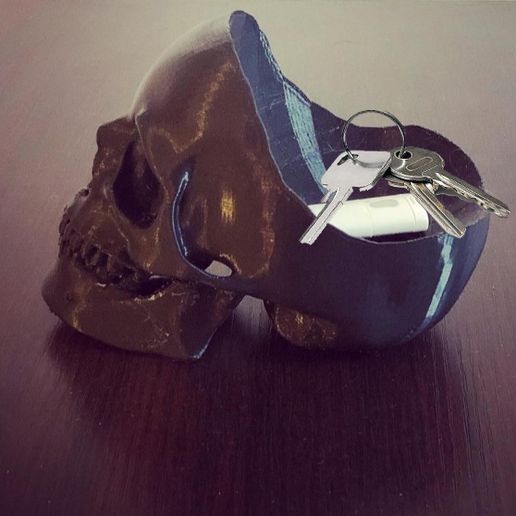 skull key holder 3D model