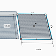 Screen-Shot-2023-01-12-at-8.06.43-AM.png STL file Scale Roll up Diorama RC Garage door. 1/10・3D printing design to download