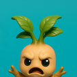 Cute-Screaming-Mandrake-Harry-Potter-3D-Print-Mode.png Cute Screaming Mandrake 🪴 Harry Potter 3D Print Model - Magical Desk Plant