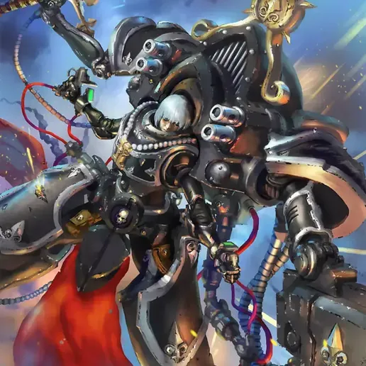 3D file Ordo Hereticus Sister of battle paragon warsuit 🎲 ・Template to