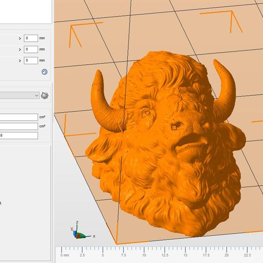 2022-01-15_15-47-50.jpg Download OBJ file Bison angry head • 3D printing design, guninnik81