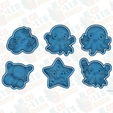 covermain.png Octopus cookie cutter set of 6