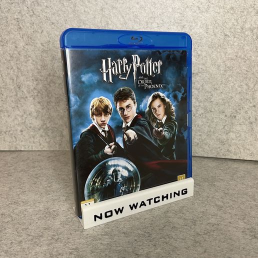 Display stand for movie (DVD, BluRay) Now Watching