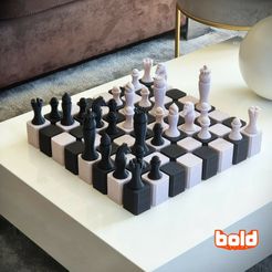 ezgif.com-gif-maker.jpg Archivo STL Ajedrez・Idea de impresión 3D para descargar