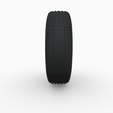 3.png Ford E-Transit Wheel (Rim + Tyre)
