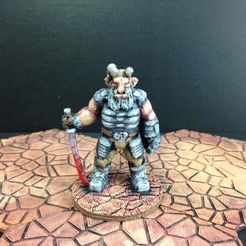 IMG_1256.JPG Free STL file Troll Ronin (standard scale)・3D printing idea to download