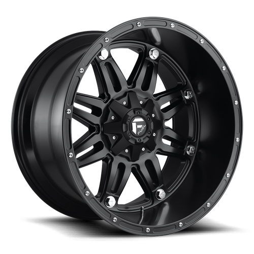 FUEL HOSTAGE black Dually wheels 3D model