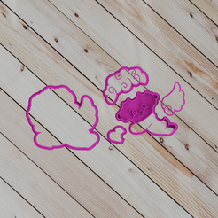 1.png Файл STL COOKIE CUTTER angel по частям・3D-печатная модель для загрузки