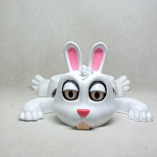 011.jpg bunny  cup holder  (No Supports needed)