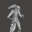 7.jpg Praetorian Alien - Aliens Fireteam Elite Articulated Hi-Poly STL Xenomorph for 3D printing