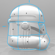 split.png Fichier STL gratuit Clone Trooper Casque Phase 2 Star Wars・Design pour imprimante 3D à télécharger, VillainousPropShop
