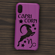 Case iphone X y XS Capricorn5.png Case Iphone X/XS Capricorn sign