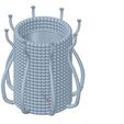 osmi03v3-11.jpg vase cup vessel octopus omni03v3 for 3d-print or cnc