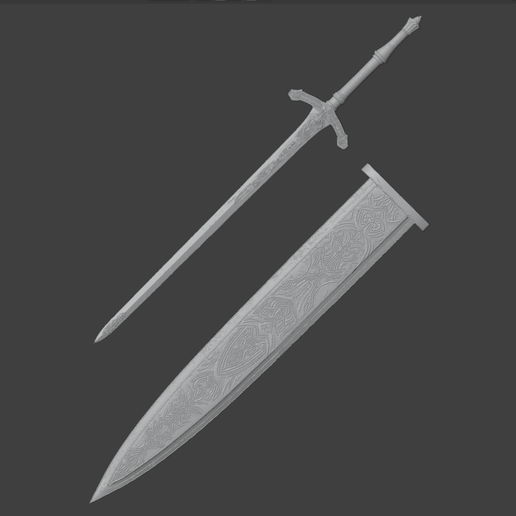 Ludwig's Holy Blade - Bloodborne 3D model