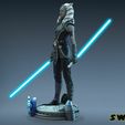 122823-StarWars-Anakin-Clonewars-Sculpture-Image-003.jpg STAR WARS AHSOKA TANO SCULPTURE: TESTED AND READY FOR 3D PRINTING