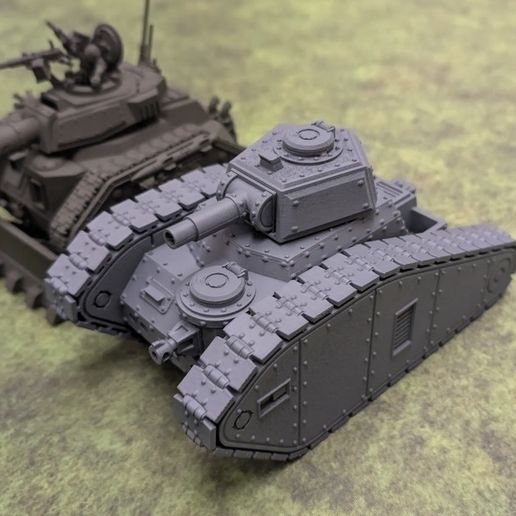 🪖 Retro Battle Tank・3D Print with the Centurai Carbon 3D printer・Cults