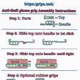 GripaTechAssemblyInstructions.png Ergonomic Phone/eReader/Tablet - GT2-H19-T080 - https://gripatech.com
