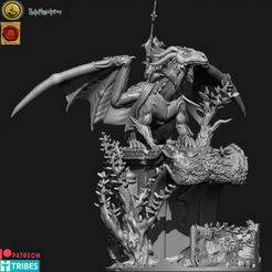 720X720-p-kopie-1.jpg 3D file Highborn elves lord or mage dragon/ancient dragon・Model to download and 3D print, HoloMiniatures