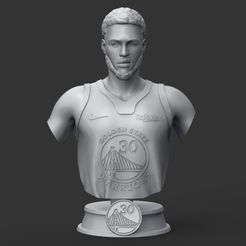 Curry_2.23.jpg STL file Steph Curry Bust 2・3D printing idea to download, niklevel