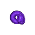 Worm 2 fin.stl Purple Worm Dice Tower  update 2.0