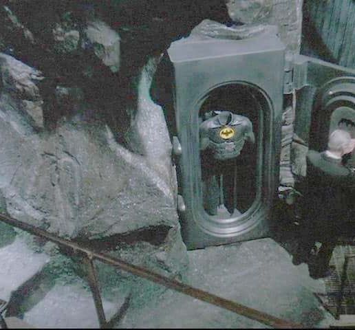Diorama de la caja fuerte de Batman 89