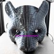 1.jpg Squid Game Mask - Vip Bear Mask Cosplay 3D Print Model