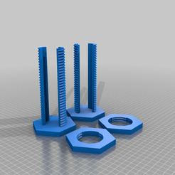 4f306d6748ef7ee6b7e50c34b71e6611.png Free STL file Geocaching puzzle-brain teaser for preform / Casse tete geocaching pour PET・Object to download and to 3D print