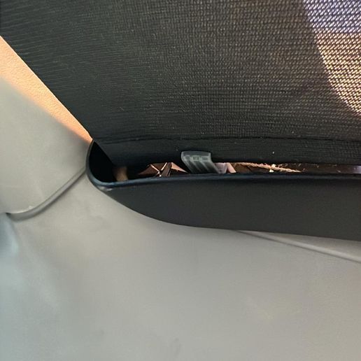 Smart Fortwo 450 Cabrio – Interior Roof Clip Support (3D Printable Replacement)