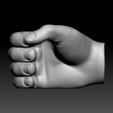 front.jpg STL file Grabbing Hand・3D print object to download