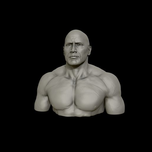 Download Obj File The Rock 3d Print Model • Design To 3d Print ・ Cults 3213