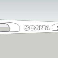 MASKASCANIAV2.png Scania Mask Keychain