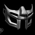 4.jpg Gladiator mask lion style 3D print model
