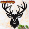 project_20231129_1809527-01.png deer wall art woodland animal wall decor 2d animal