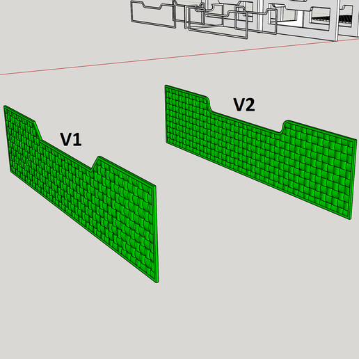 pattern 1.0 for large folding basket 3D model