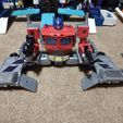 IMG_20221021_194520280.jpg Base Mode parts for Transformers Selects Star Convoy or Power of the Prime Leader Optimus Prime
