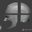 6.png Captain Marvel helmet - Fan Art for cosplay 3D print model