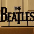 beatles.jpg STL file 60's Band Logos (Bundled Deal)・3D printable model to download
