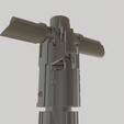 kr_hilt002.png Kylo Ren Replica Lightsaber Hilt - 3D Printable to Scale