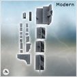 5.jpg Set of accessories for urban ruins with interior furniture and wall sections (1) - Modern WW2 WW1 World War Diaroma Wargaming RPG Mini Hobby