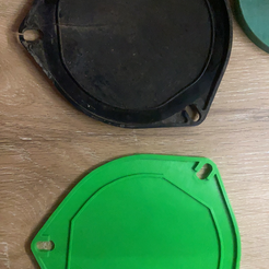 477F0E61-CAAE-4812-ADEB-44D2117CDCC7.png STL file Kawasaki “Tecate” KXT250 Air Box Cover・Design to download and 3D print