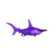 shark1.OBJ Great hammerhead shark